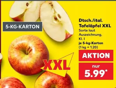 Tafeläpfel XXL