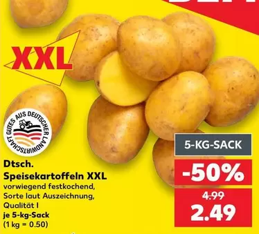 Dt.sch. Speisekartoffeln XXL