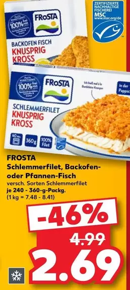 Schlemmerfilet, Backofen- oder Pfannen-Fisch