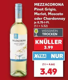 Pinot Grigio, Merlot, oder Chardonnay