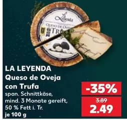 Queso de Oveja con Trufa