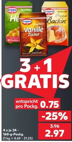 Dr Oetker - Vanille Zucker