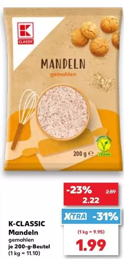 Mandeln gemahlen