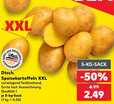 Dt.sch. Speisekartoffeln XXL