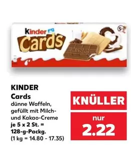 Kinder - Cards