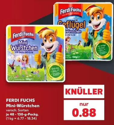 Fuchs - Mini Würstchen