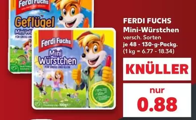 Fuchs - Mini-Würstchen