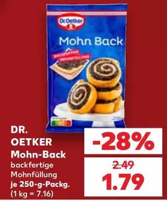 Dr Oetker - Mohn-Back backfertige Mohnfüllung
