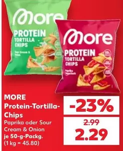 Protein-Tortilla Chips