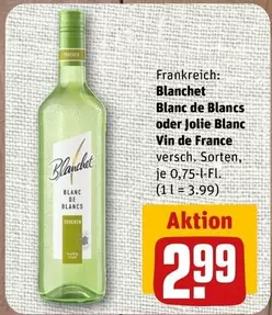 Blanc de Blancs oder Jolie Blanc