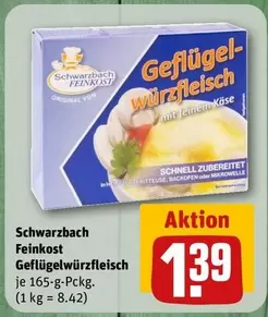 Geflügel-Würzfleisch mit feinem Käse