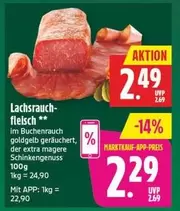 Lachsrauchfleisch