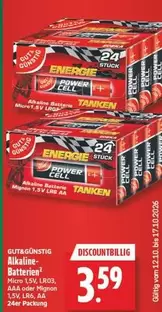 Alkaline-Batterien