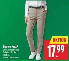 Braun - Damen Hose