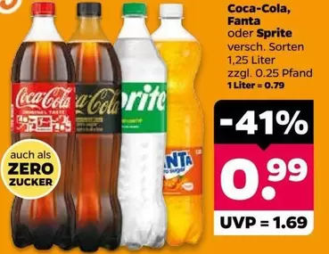 Coca Cola - Coca-Cola, Fanta oder Sprite