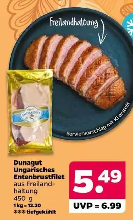 Ungarisches Entenbrustfilet