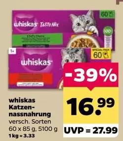 Whiskas - Katzen-Nassnahrung