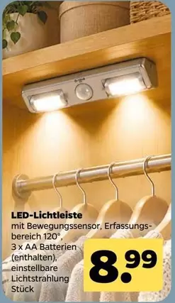 LED-Lichtleiste mit Bewegungssensor