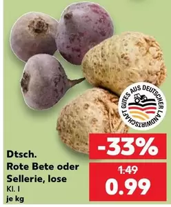 Rote Bete oder Sellerie