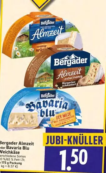 Bavaria - Almzeit oder  Blu Weichkäse