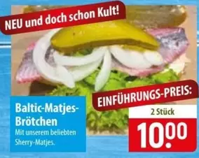 Baltic-Matjes-Brötchen