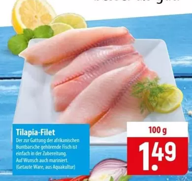 Tilapia-Filet