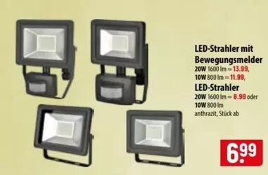 LED-Strahler mit Bewegungsmelder