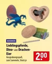 Lieblingspferde, Dino- oder Drachen-Eier