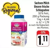 Unsere frische Schlagsahne