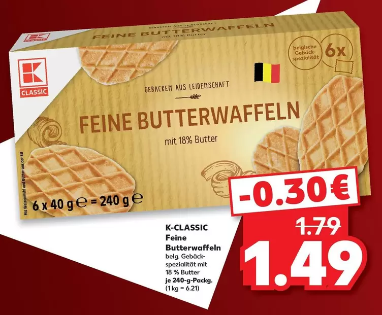 Feine Butterwaffeln