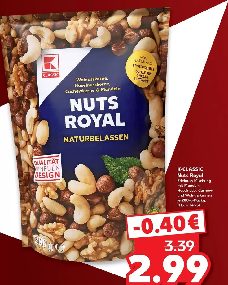 Royal - Nuts  Natur Belassen