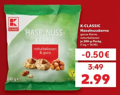 Haselnusskerne ganze Kerne