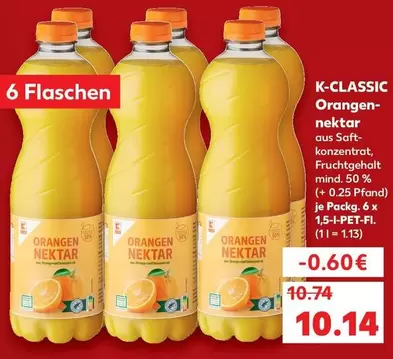 Orangen-Nektar