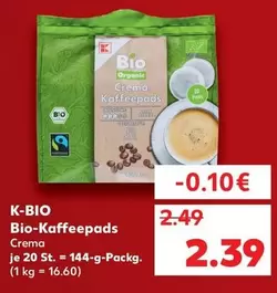 Bio - Kaffeepads Crema