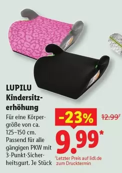 Kindersitz-erhöhung