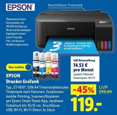 Epson - Drucker EcoTank