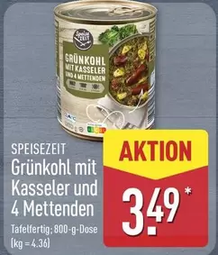Grünkohl mit Kasseler und 4 Mettenden