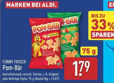 Pom-Bär Kartoffelsnack