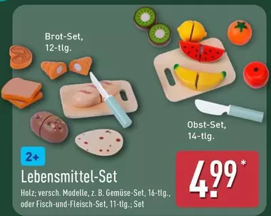 Lebensmittel-Set