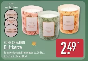 Orange - Duftkerze