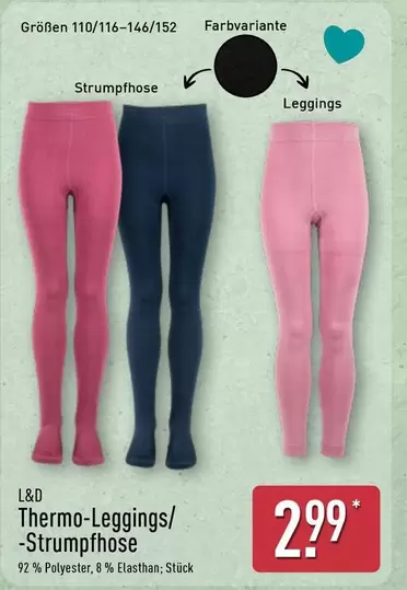 Thermo-Leggings/-Strumpfhose