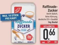 Raffinade Zucker