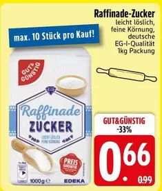 Raffinade Zucker