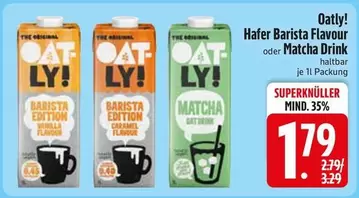 Barista - Hafer Flavour oder Matcha Drink