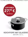 KOCHTOPF MIT GLASDECKEL
