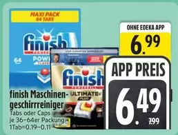 Finish - Maschinen-Geschirrreiniger Tabs oder Caps