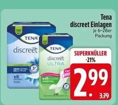 Tena - discreet Einlagen
