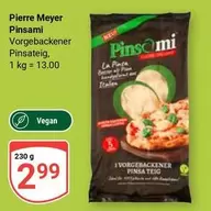 Vorgebackener Pinsateig