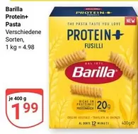Barilla - Protein+ Fusilli Pasta