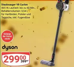 Dyson - Staubsaueger V8 Cyclon